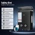 Devanti Portable Gas Water Heater LPG-powered System Black