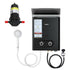 Devanti Portable Gas Water Heater LPG-powered System Black With Pump