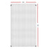 Instahut Tarp Tarpaulin 4x7m Canvas Heavy Duty Camping Cover Clear
