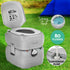 Weisshorn 22L Portable Camping Toilet Shower Tent Changing Room Outdoor Loo Set