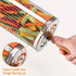 2-Pack Stainless Steel Rotating Grill Baskets with Removable Wooden Handle – Durable 304 Mesh for Veggies, Prawns & More – Perfect for BBQ, Camping & Outdoor Cooking, Great Gift for Dad or Husband