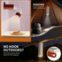 Foldable Outdoor Camping Light with Dual Brightness Modes – Rechargeable Red LED Tent Lamp, IP65 Waterproof, Magnetic Base & Adjustable Neck for Hiking and Emergency Use (Red)