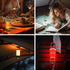 Rechargeable LED Camping Lantern Flashlight: 6 Modes, USB-C, Portable for Hiking, Emergency, Night Walking & Outdoor Adventures（green）