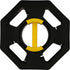 Caravan Cable Reel, Manual, Empty, For Camping And Household, Up To 25 M Of Cable, Plastic, Black And Yellow