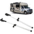 Caravan Window DAmper, Aluminum Alloy 310-435Mm 1 Pair Motorhome Window Support ROds For Camper Trailers