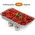 25 pcs Aluminum Foil Trays Barbecue Accessory For Cooking, ROasting, Baking, Freezing And Storing Large Aluminum Foil