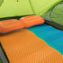 Inflatable Camping Pillows Orange 2 Pack Compact And Ultralight Beach Pillows For Travel, Hiking And Mountaineering