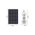 Portable Solar Light LED Bulb Solar Powered With Solar Panel For Garden, Patio, Indoor, Outdoor, Hiking, Camping, Tent,