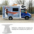 2X T-Shaped Door Retainer Kit Stop Retaining Plastic Hook Holder Compatible Door Latch Bracket For Rv Trailer Camper