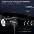 H330 Headlamp, 1500 Lumens Rechargeable LED Headlamp, Ip66 Waterproof Head Torch, 5 Lighting Modes For Cycling Camping
