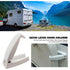 Rv Door Latch Holder Hook Storage For Rv Trailer, Durable Material And Simple Installation, Rv, Trailer, White