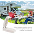 Rv Door Latch Holder Hook Storage For Rv Trailer, Durable Material And Simple Installation, Rv, Trailer, White