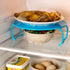 ROund Tray Steamer Rack Double Layer Steamer Rack Multifunctional Plastic Cooking Tray Holder Tray Rack Microwave Oven