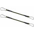 2 Pack 30Cm Heavy Duty Mini Bungee Cords With Carabiner For Camping, Luggage, Travel