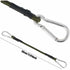 2 Pack 30Cm Heavy Duty Mini Bungee Cords With Carabiner For Camping, Luggage, Travel