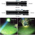 Flashlight - Rechargeable LED - Military Flashlight - 100,000 lumens - with 7 modes - COB side light - Waterproof - For emergencies, camping, home