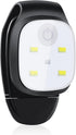 Clip-on outdoor running light, LED flashlight, USB rechargeable, reflective plastic safety light, accessory for running/training/racing.