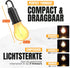 2-piece camping lamp - emergency lighting - 3 settings - camping lamp - rechargeable camping lamp - tent lamp