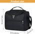 Picnic bag - Lunch bag - Lunch bag for adults - Insulated lunch bag for men - Reusable cooler - Waterproof and easy to clean - For work, travel, picnics, outdoor activities, school, and the office