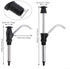 Manual Water Pump - Manual Water Pump for Sink - Manual Water Pump - For Caravan Sink Tap for Caravan, Motorhome, Boat, Work Vehicle - Black