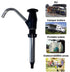 Manual Water Pump - Manual Water Pump for Sink - Manual Water Pump - For Caravan Sink Tap for Caravan, Motorhome, Boat, Work Vehicle - Black