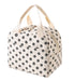 Insulated Corduroy Lunch Bag Cooler Leak-proof for Picnics and Work, 26cm