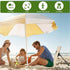 Foldable Beach Chair with Storage Bag, Collapsible Sun Lounger, Lightweight Camping Chair, Beige