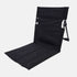 Foldable Beach Chair with Storage Bag, Collapsible Sun Lounger, Lightweight Camping Chair, Black