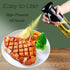 Oil Spray 220 ml, BPA-free Glass Bottle with Even Spray for Cooking & Grilling, Compatible with Oil and Vinegar, White, 1PC