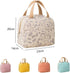 Portable Insulated Lunch Bag Reusable Cooler for Food Office Gym Beach Travel, Pink