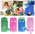 Children's Sleeping Bag 160x60cm – Cartoons, soft warm, green