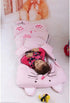 Children's Sleeping Bag 160x60cm – Cartoons, soft warm, blue