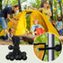 30 elastic cords, 10 cm long - with ball joints - black - sturdy rubber tensioners - for securing tarpaulins, camping tents, luggage cables, and awnings.