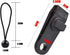 Tarp Clips & Bungee Cords 10-piece – Heavy Duty, for tents/banners (black)