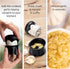 Garlic Press - Professional Garlic Crusher - Creative Multifunctional Garlic Chopper - High Quality Garlic Crusher Mincer - Works on Herbs, Ginger, Nuts, Chili Garlic Grinder - Funny Cooking Gifts Gadgets