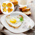 Egg ring - 4-piece - Heart-shaped egg ring - Practical egg rings - Cooking ring - Pancake maker - heart star flower and round egg cooker ring - Baking accessory - kitchen tool - for frying eggs - Stainless steel