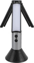 Camping Lamp - Tent Lamp - Rechargeable Telescopic Camping Light - Outdoor - LED Lamp - Hangable - Rechargeable - With Hook and Flashlight - For Camping, Hiking, Power Outages, Emergencies - Black - 1 Piece