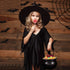 Halloween - Creative witch's cauldron - Treat buckets - witch's cooking pot - halloween bucket - Spooky candy - Treat - Candy - Decoration - Ornamentation - Halloween Decoration - for /Carnival /Party /Holiday /Halloween /Christmas（No candy）