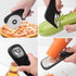 6-piece - kitchen tool set - Multifunctional kitchen tool - portable carabiner - fruit and vegetable peeler - cheese cutter - bottle opener - garlic press - ginger grinder - pizza cutter - cookware - cooking - baking