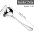 2 pieces - Gravy ladle - Spoon - Spoon with spout - Kitchen sauce ladle - Sauce ladle - Stirring spoon - Soup ladle - Ladle set - Cooking spoon - Serving spoon - Soup ladle - Oil and fat separator - Stainless steel kitchen spoons - for soup, sauce and spi