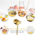 2 pieces - Gravy ladle - Spoon - Spoon with spout - Kitchen sauce ladle - Sauce ladle - Stirring spoon - Soup ladle - Ladle set - Cooking spoon - Serving spoon - Soup ladle - Oil and fat separator - Stainless steel kitchen spoons - for soup, sauce and spi