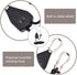 4 pieces - 2m - heavy duty rope hanger - hanger rope - adjustable - plant hanging rope - lamp hanging rope - tent canopy rope stopper buckle - tent guy lines - with pulley - outdoor accessories - for camping and hiking outdoors - black