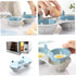Microwave Egg Cooker - Egg Cooker - Egg Maker - 22*11*8 cm - Microwave egg cooker with 2 cavities - Poached Egg Maker - Poached Egg poacher - poached egg cups - Egg poacher - Egg Poaching Pan - Cooking Utensils - kitchen tools - blue