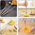 Hand mixer - 12 inch - Semi-automatic beater - Whisk - Beater - Egg whisk - Whipping cream whisk - Kitchen aid - for cooking and baking - Milk frother - Kitchen utensils - for kitchen