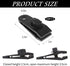 10 pieces - 2.6*8.3*3 cm - tent clips - tarp clips - clips for outdoor awnings - clips for sun sails - clips for tent tarpaulins - awning accessories - black