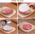 Hamburger press - with 100 non-stick sheets - 12*12*7.5 cm - Burger Press - Burger makers - non-stick meat burger maker - Hamburger mold - Meat press - Cooking utensils - kitchen tools - for BBQ, baking, stuffed hamburgers, beef burgers