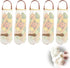 5 pieces - Vegetable bag - Fruit bag - 48*11 cm - Storage bag - hanging mesh bag - reusable large bag for cooking seafood - washable bags - for vegetables and fruit for the kitchen, fridge, potato, onion, garlic, vegetables and fruit - beige