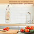 5 pieces - Vegetable bag - Fruit bag - 48*11 cm - Storage bag - hanging mesh bag - reusable large bag for cooking seafood - washable bags - for vegetables and fruit for the kitchen, fridge, potato, onion, garlic, vegetables and fruit - beige