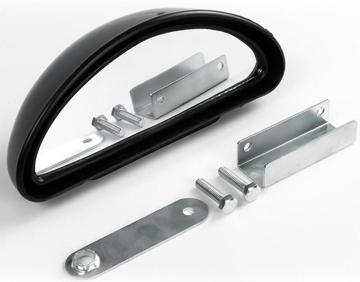 2 pieces (right and left) - Rearview mirror - Banana mirror - Exterior mirrors - Adjustable blind spot mirror - Car mirrors - 16cm - universal - 360 ° - Car/caravan accessories