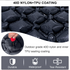 Self-Inflating Camping Mattress Compact Olive Green Lightweight Thick Inflatable Mat Compatible with Double Camping Single Mat Attachable
